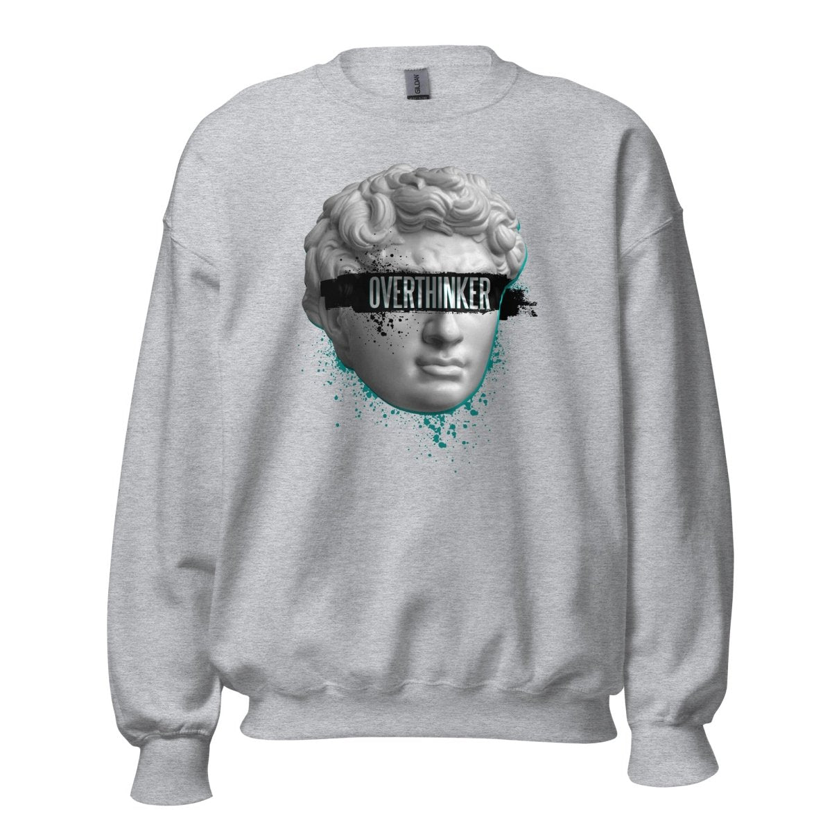 Unisex Sweatshirt „Overthinker“ - Streetwear - size_range | Black Ursus