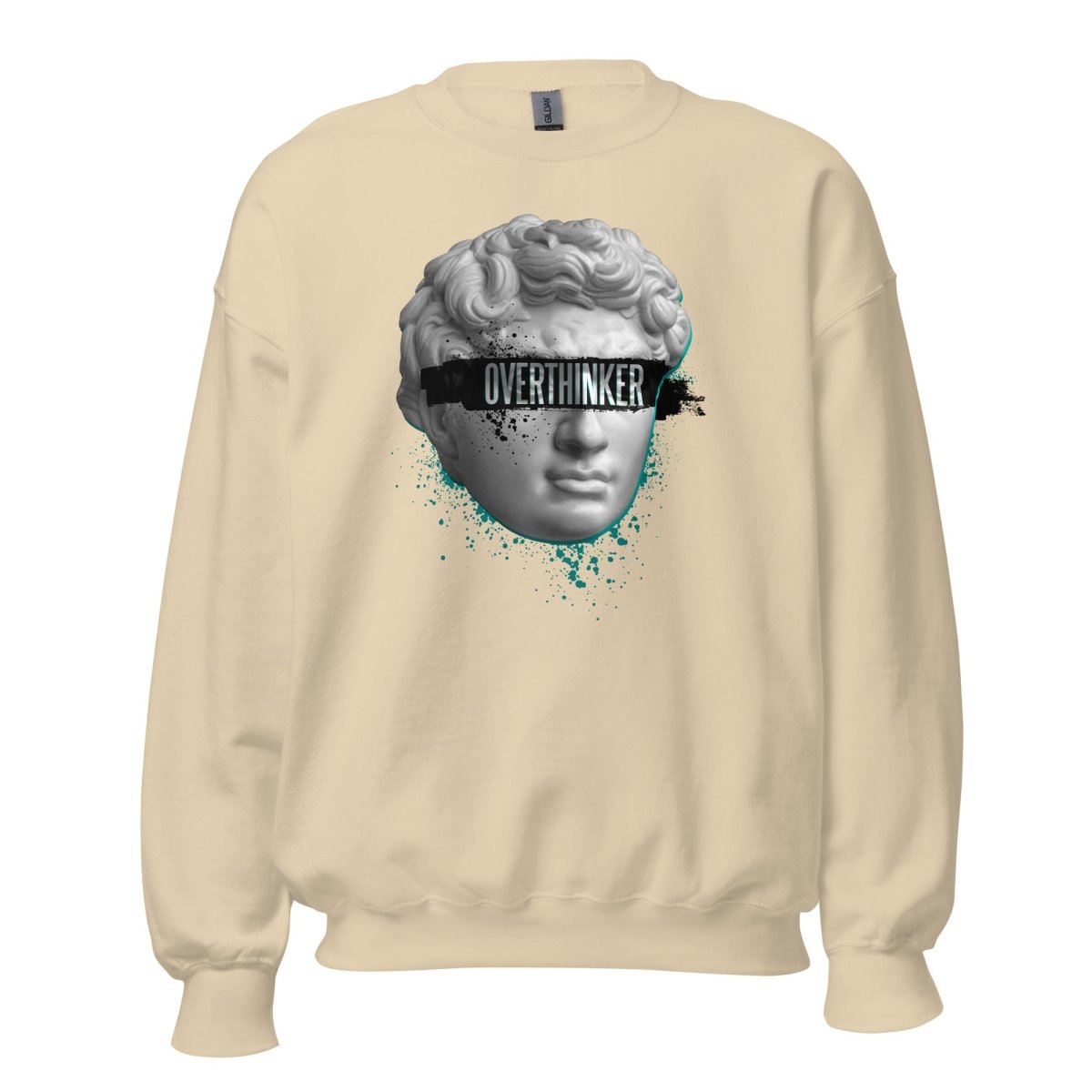 Unisex Sweatshirt „Overthinker“ - Streetwear - size_range | Black Ursus