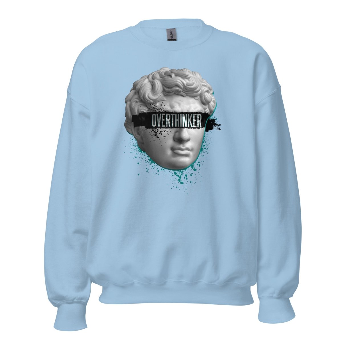Unisex Sweatshirt „Overthinker“ - Streetwear - size_range | Black Ursus