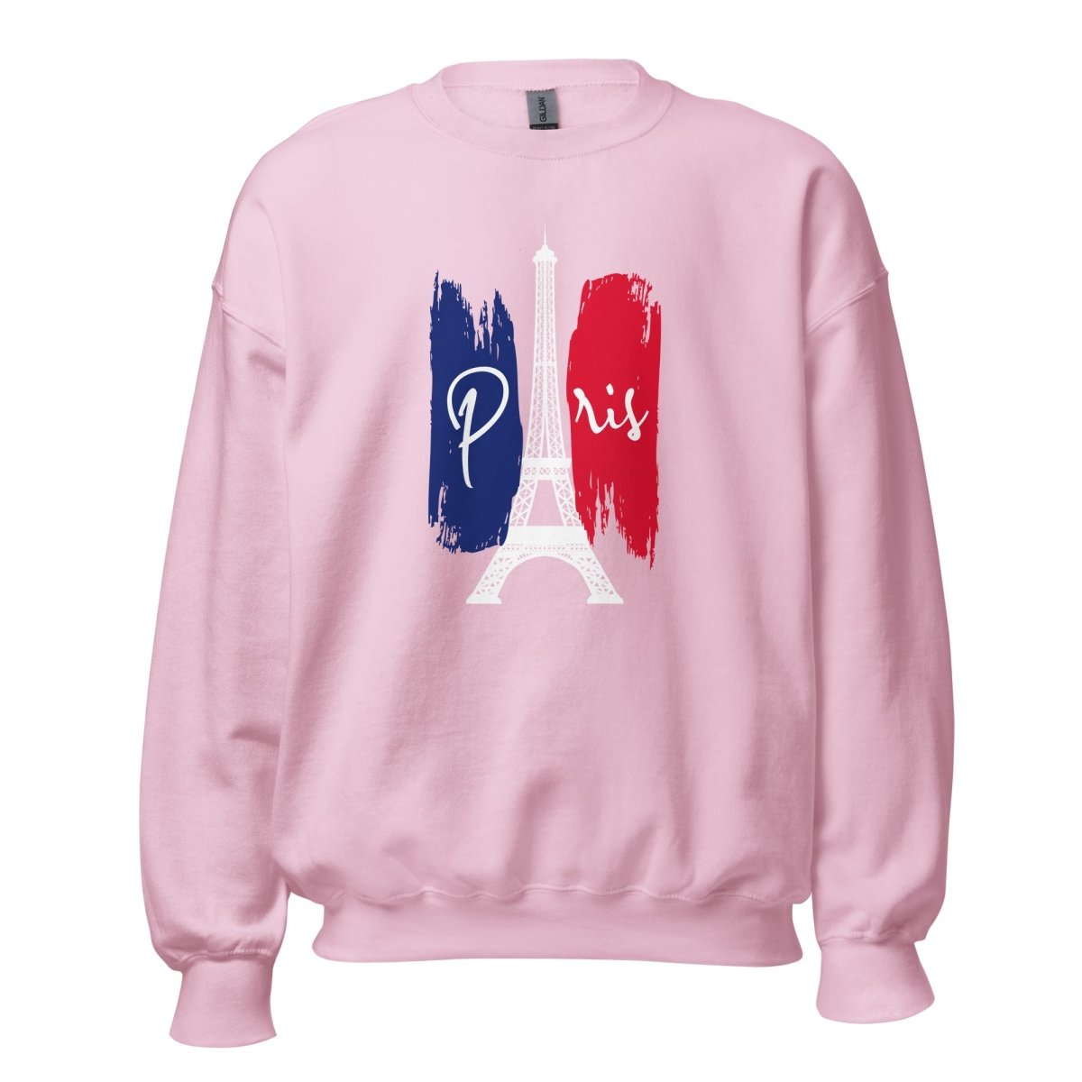 Unisex Sweatshirt "Paris Eiffel Trikolore" - Black Ursus | Urban Streetwear