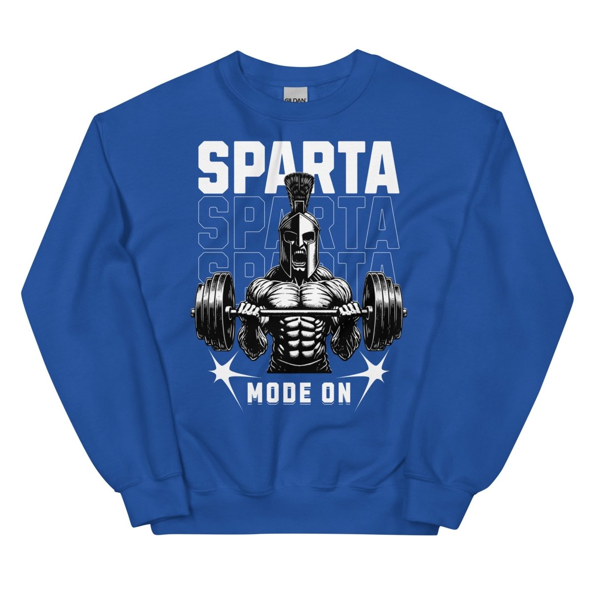 Unisex Sweatshirt "Sparta Mode On" - Black Ursus | Urban Streetwear