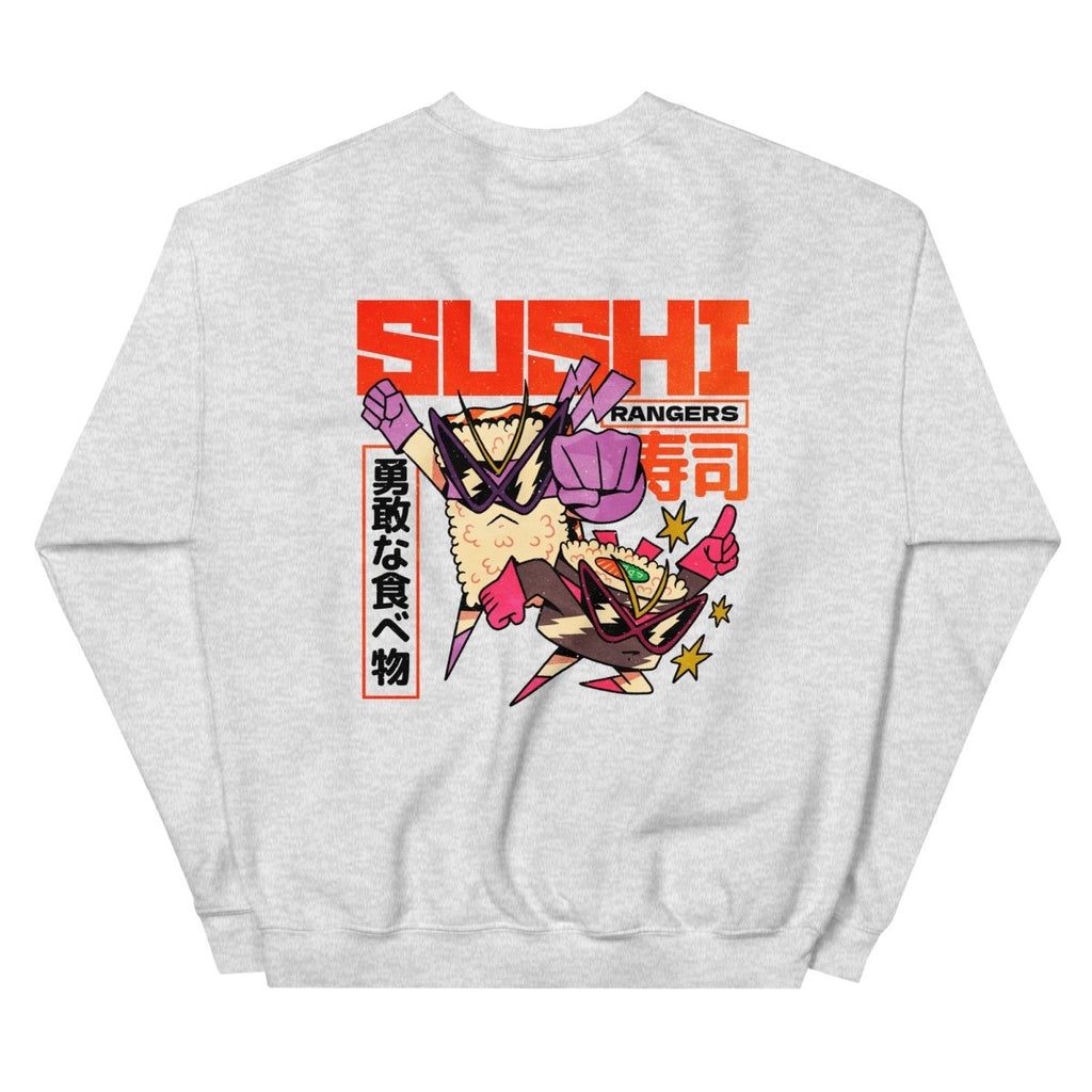 Unisex Sweatshirt "Sushi Rangers" mit hochwertigem Logo - Stick in Navy Blau - Streetwear - size_range | Black Ursus