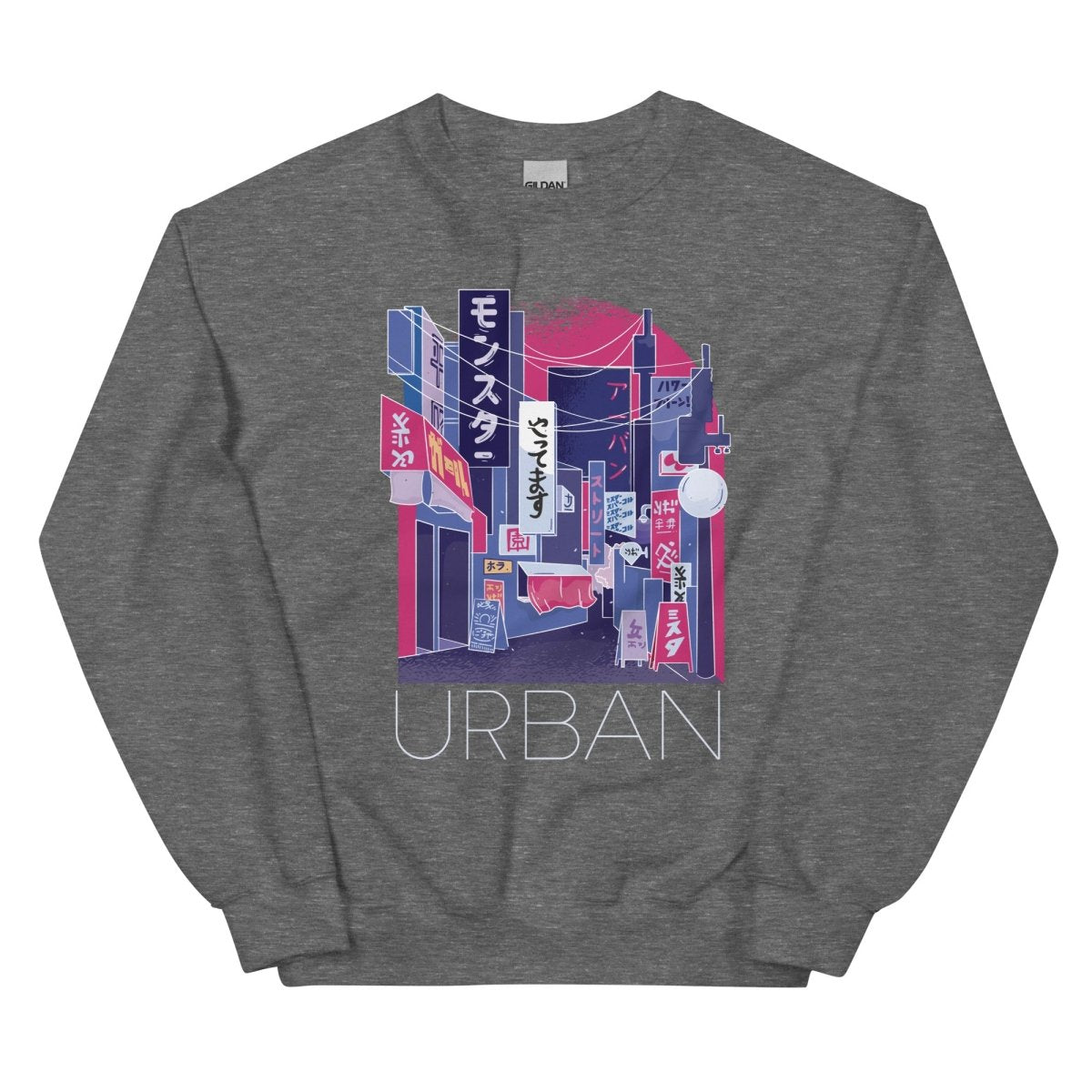 Unisex - Sweatshirt "URBAN" - Black Ursus | Urban Streetwear