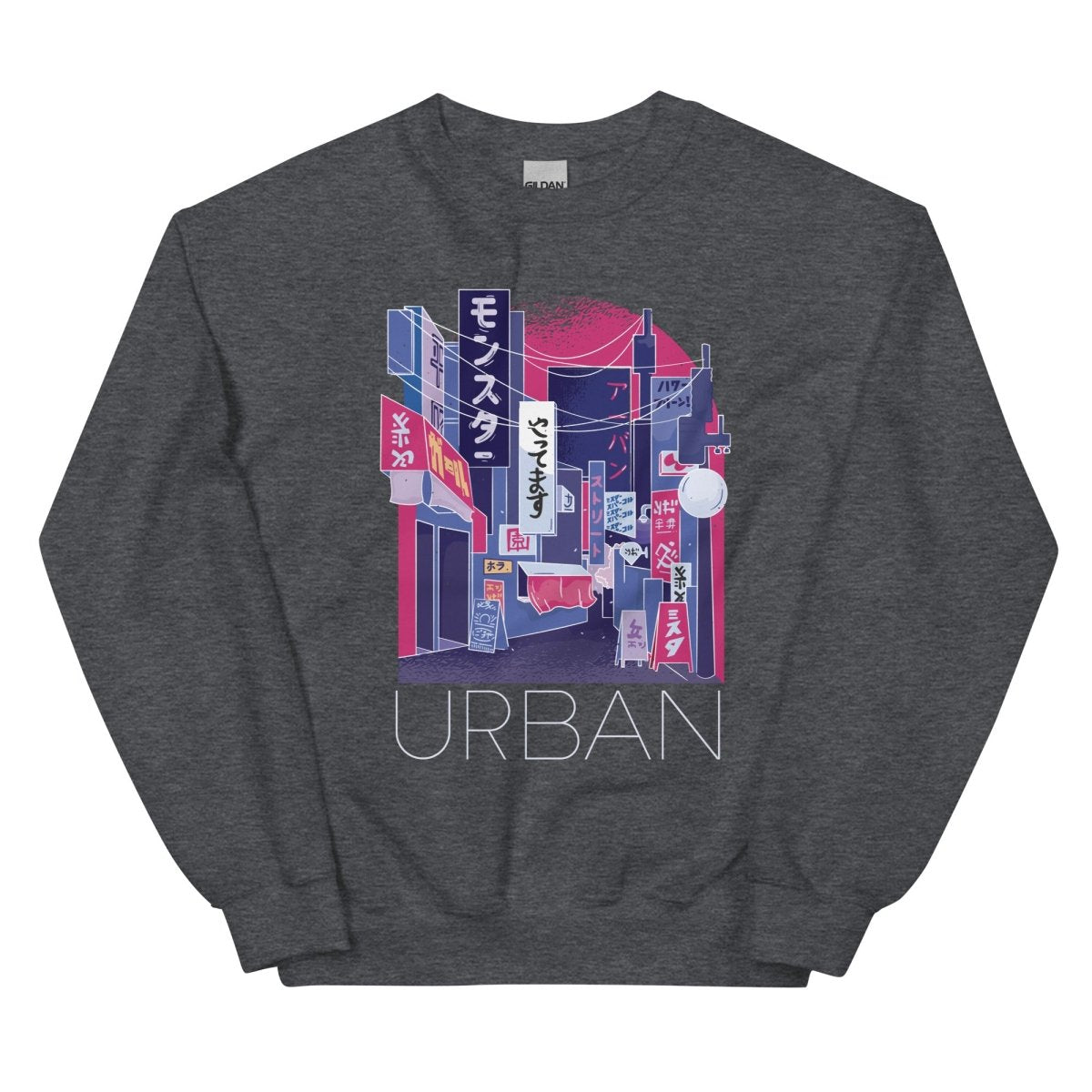 Unisex - Sweatshirt "URBAN" - Black Ursus | Urban Streetwear