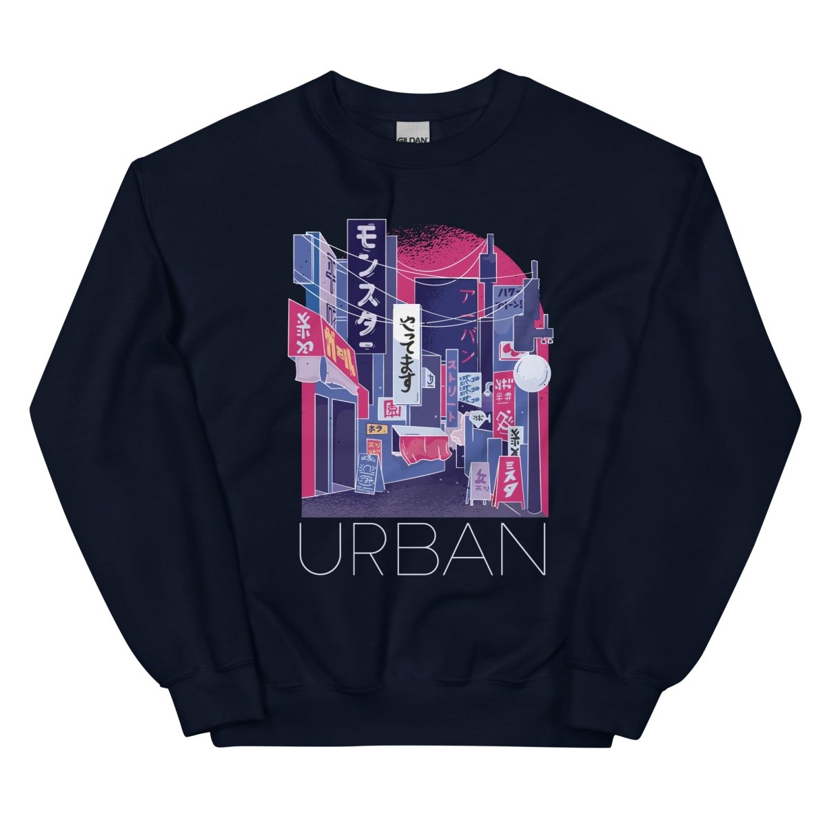 Unisex - Sweatshirt "URBAN" - Black Ursus | Urban Streetwear
