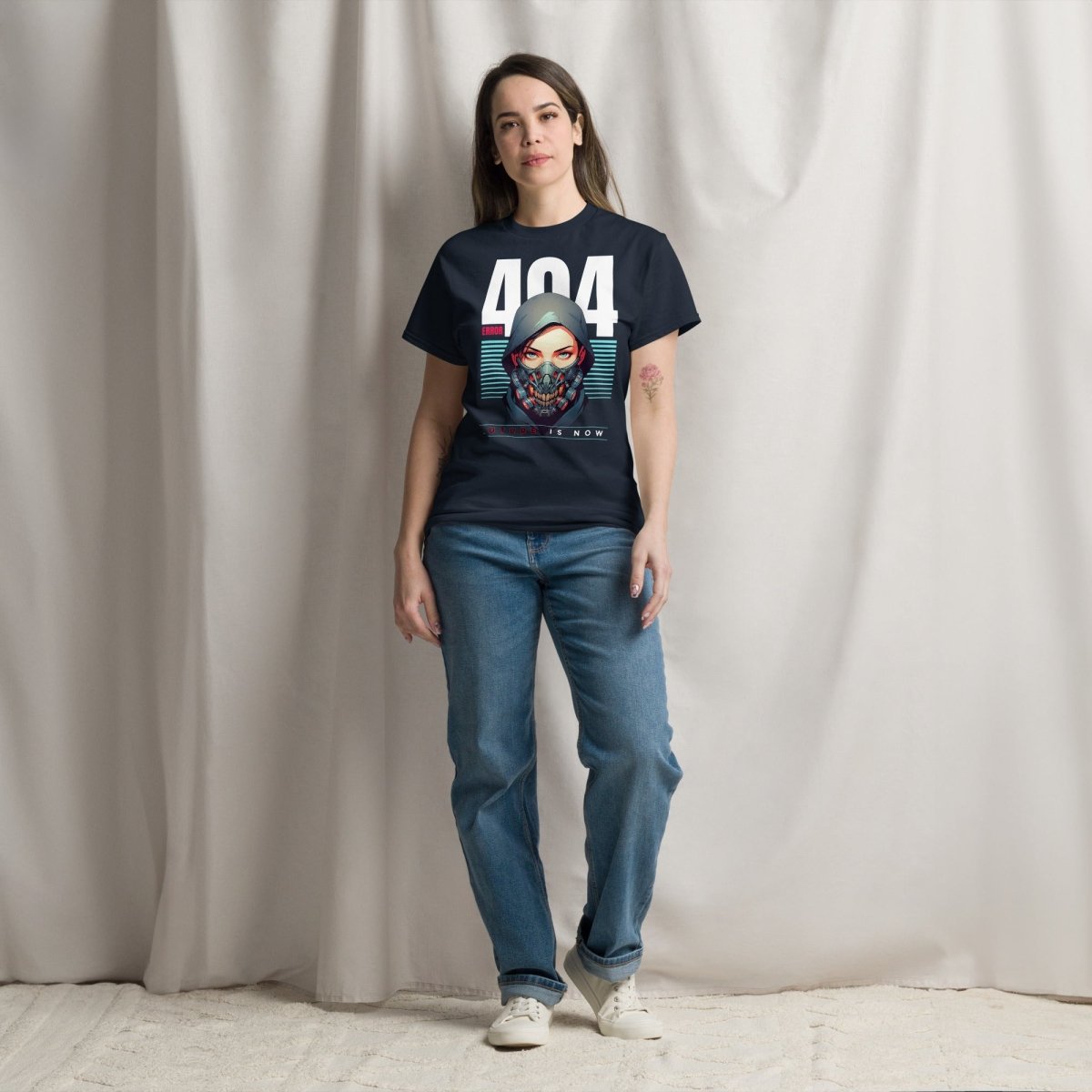 Unisex T-Shirt "404" - Streetwear - size_range | Black Ursus