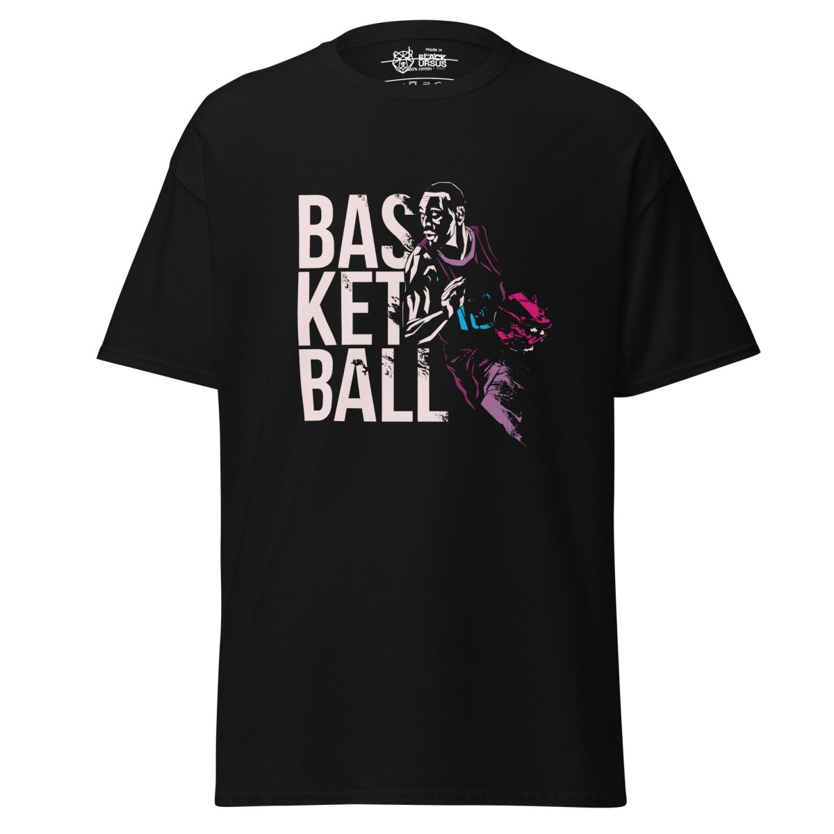 Unisex T-Shirt "Basketball Action" - Streetwear - size_range | Black Ursus