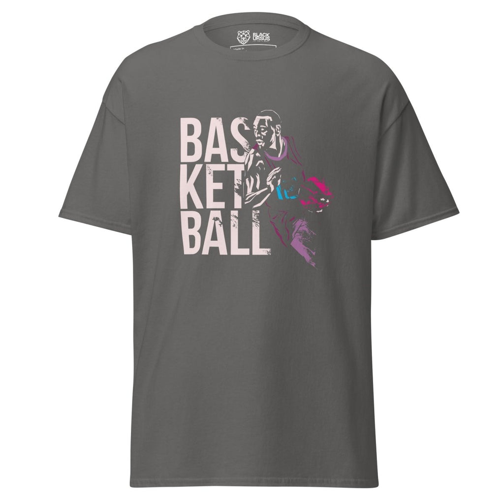 Unisex T-Shirt "Basketball Action" - Streetwear - size_range | Black Ursus
