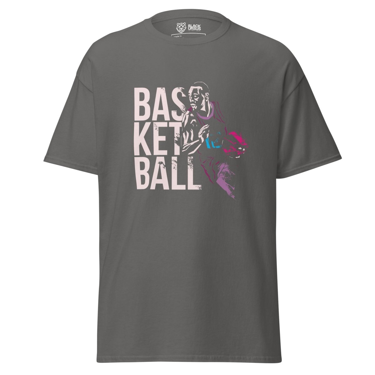 Unisex T-Shirt "Basketball Action" - Streetwear - size_range | Black Ursus