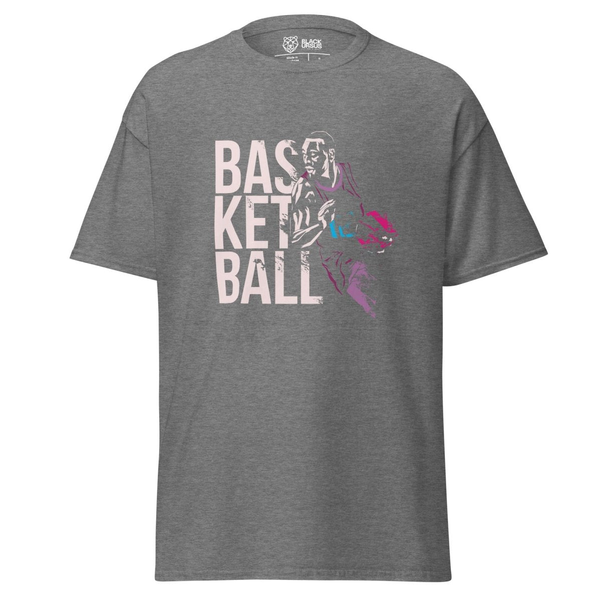 Unisex T-Shirt "Basketball Action" - Streetwear - size_range | Black Ursus