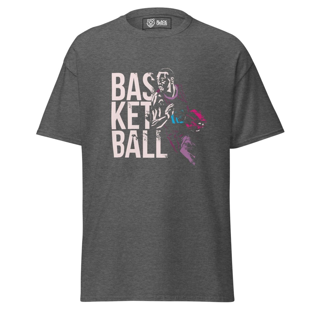 Unisex T-Shirt "Basketball Action" - Streetwear - size_range | Black Ursus