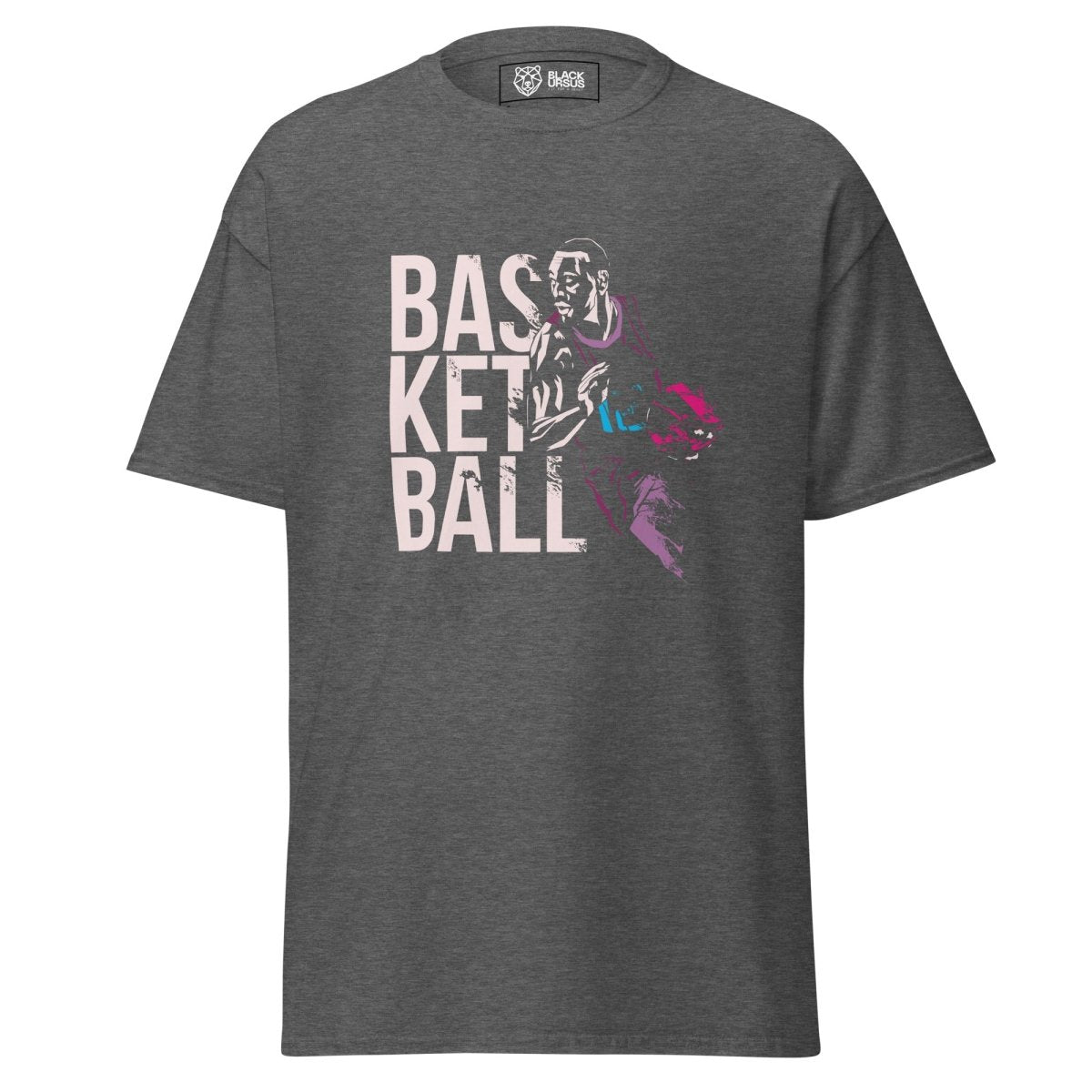 Unisex T-Shirt "Basketball Action" - Streetwear - size_range | Black Ursus