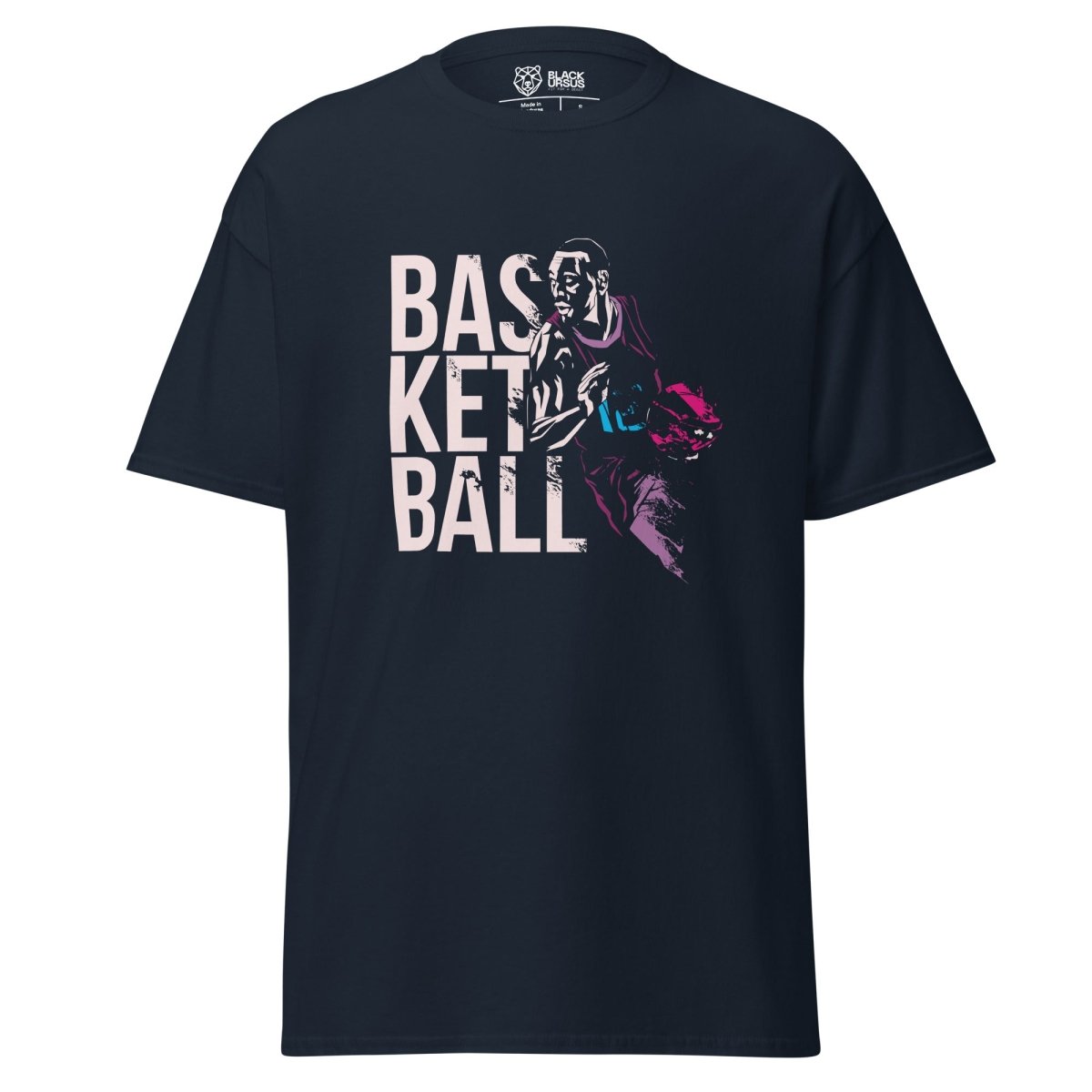 Unisex T-Shirt "Basketball Action" - Streetwear - size_range | Black Ursus
