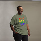 Unisex T-Shirt BEAR Rainbow - Streetwear - size_range | Black Ursus