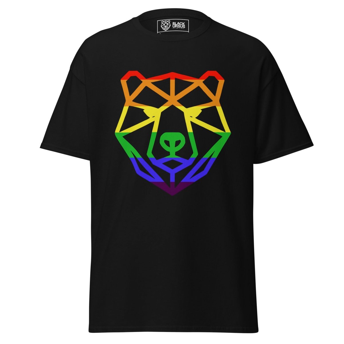 Unisex T-Shirt BEAR Rainbow - Streetwear - size_range | Black Ursus