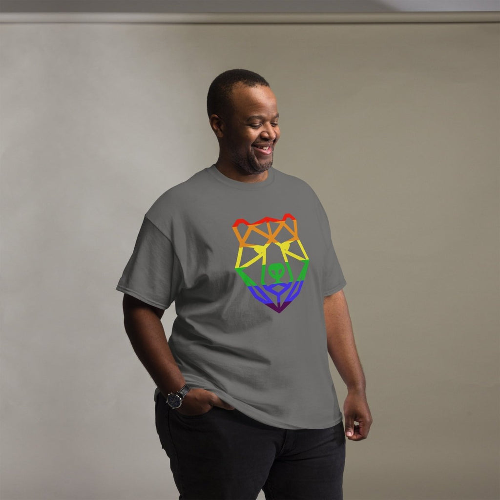 Unisex T-Shirt BEAR Rainbow - Streetwear - size_range | Black Ursus