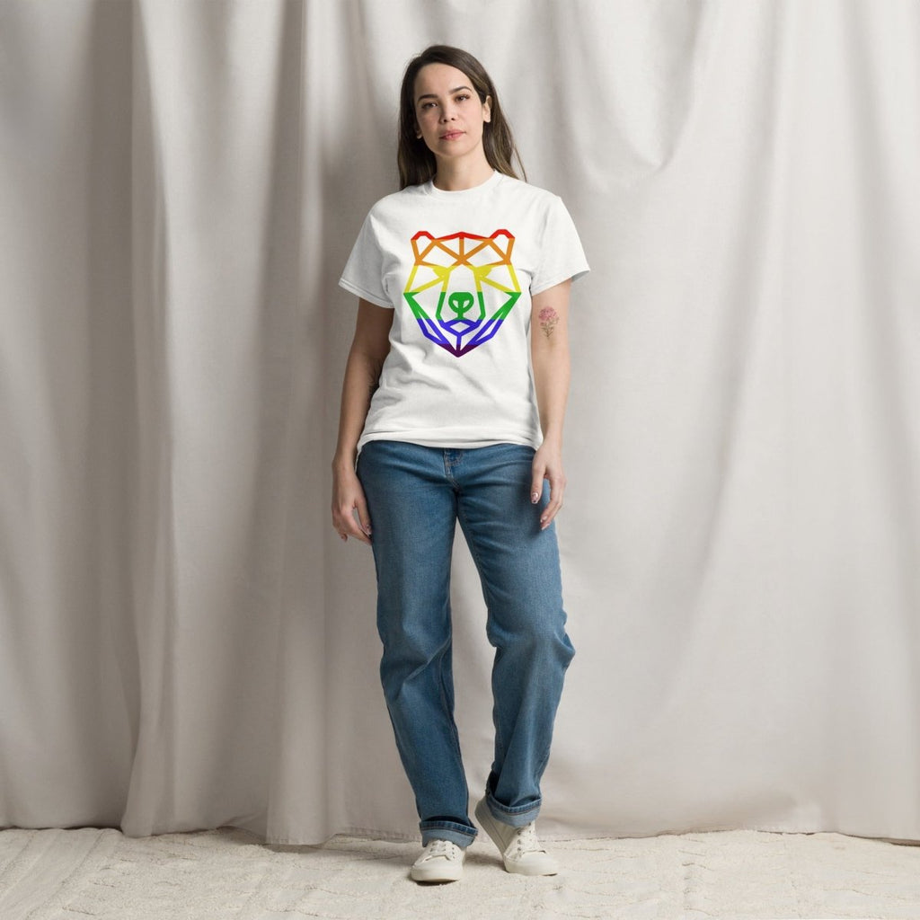 Unisex T-Shirt BEAR Rainbow - Streetwear - size_range | Black Ursus