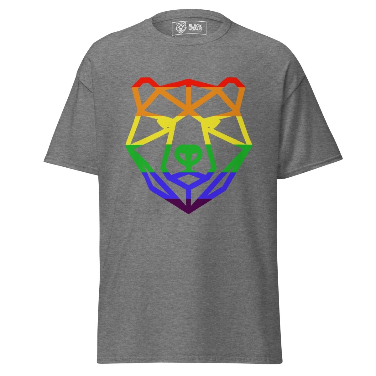 Unisex T-Shirt BEAR Rainbow - Streetwear - size_range | Black Ursus