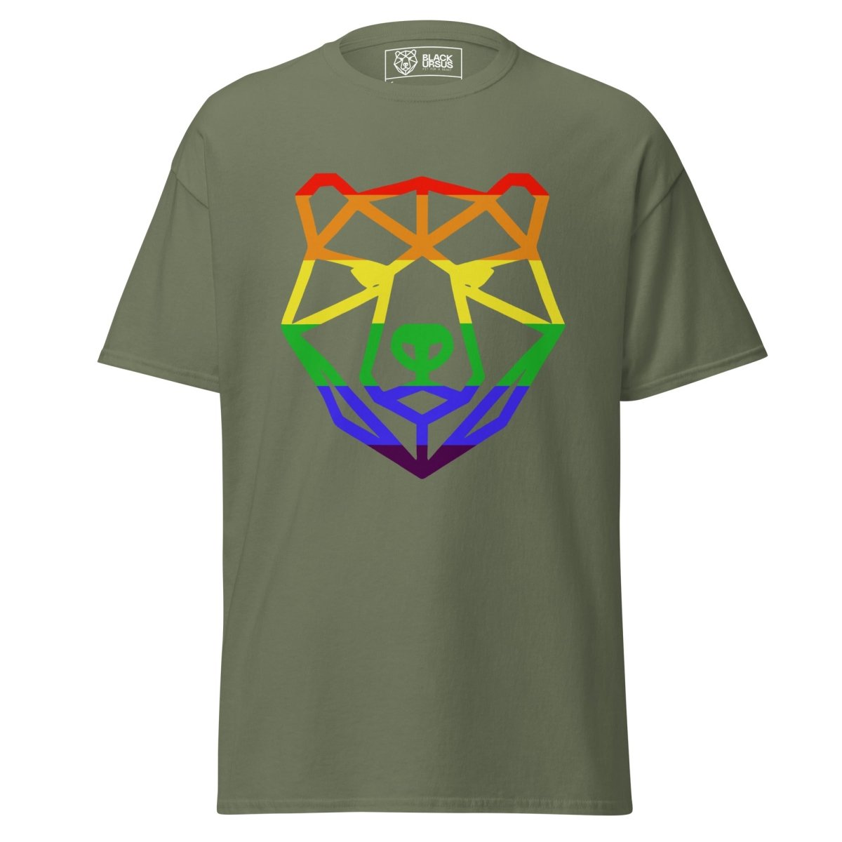 Unisex T-Shirt BEAR Rainbow - Streetwear - size_range | Black Ursus