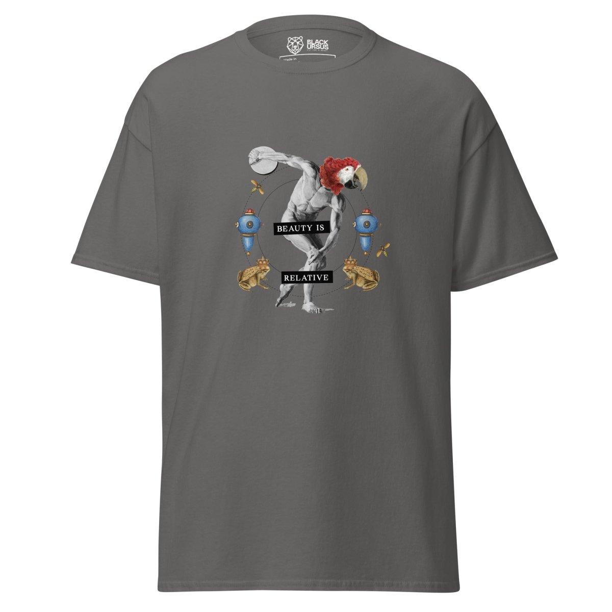Unisex T-Shirt „Beauty is relative“ - Streetwear - size_range | Black Ursus