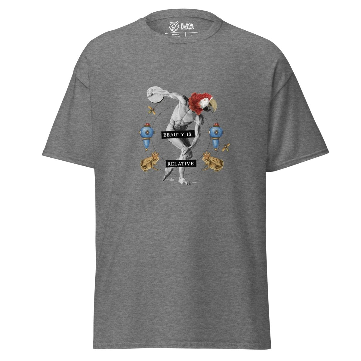 Unisex T-Shirt „Beauty is relative“ - Streetwear - size_range | Black Ursus