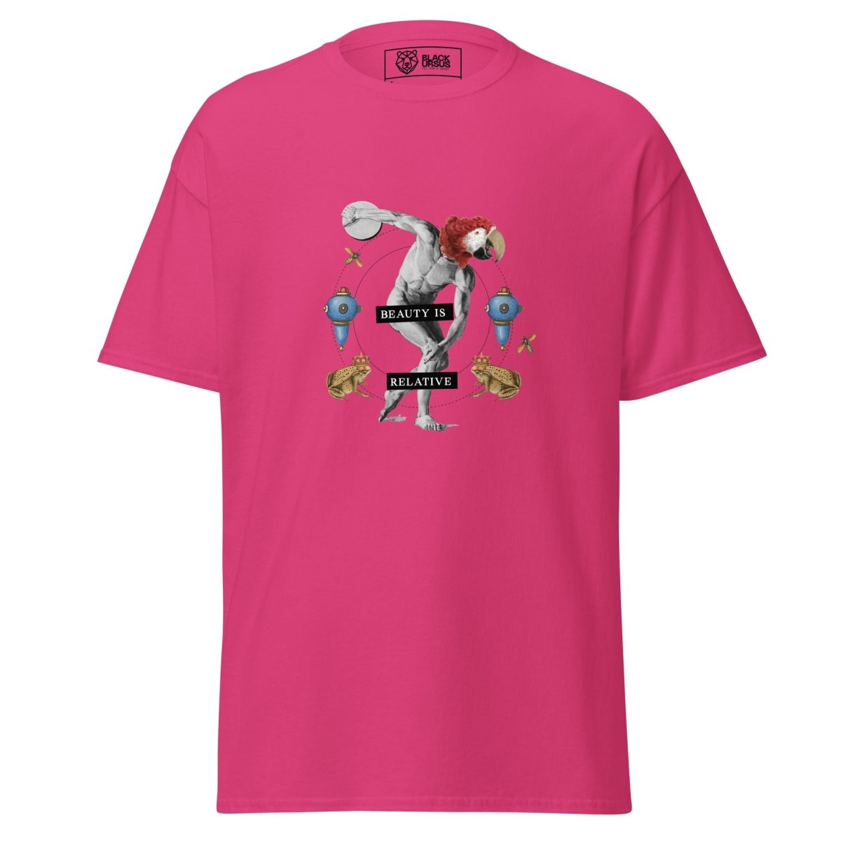 Unisex T-Shirt „Beauty is relative“ - Streetwear - size_range | Black Ursus