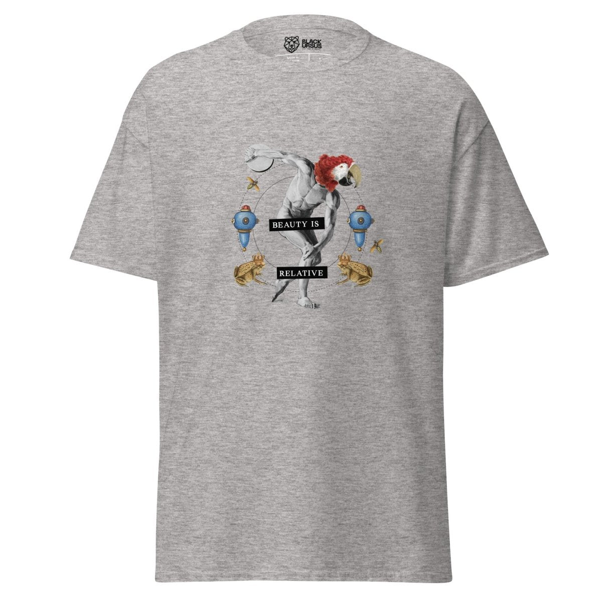 Unisex T-Shirt „Beauty is relative“ - Streetwear - size_range | Black Ursus