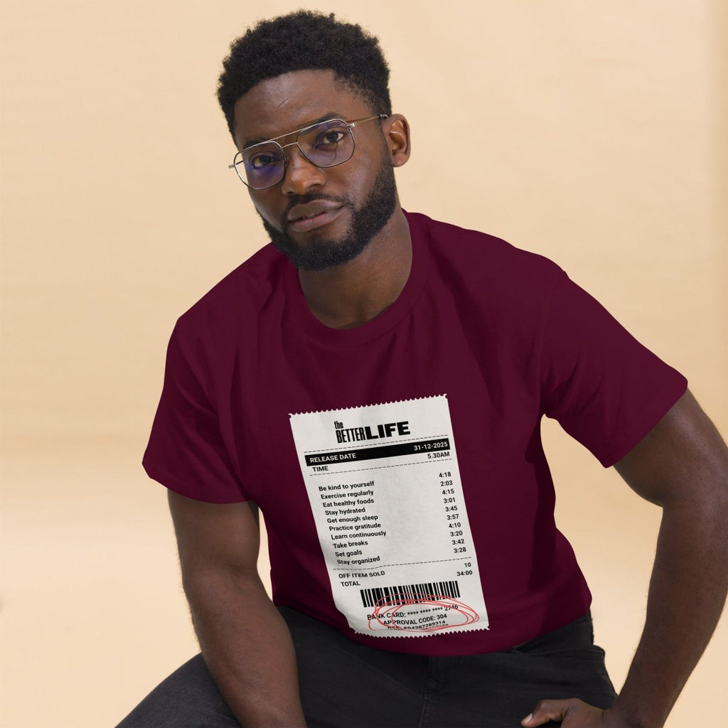 Unisex T-Shirt "Better Life" - Streetwear - size_range | Black Ursus