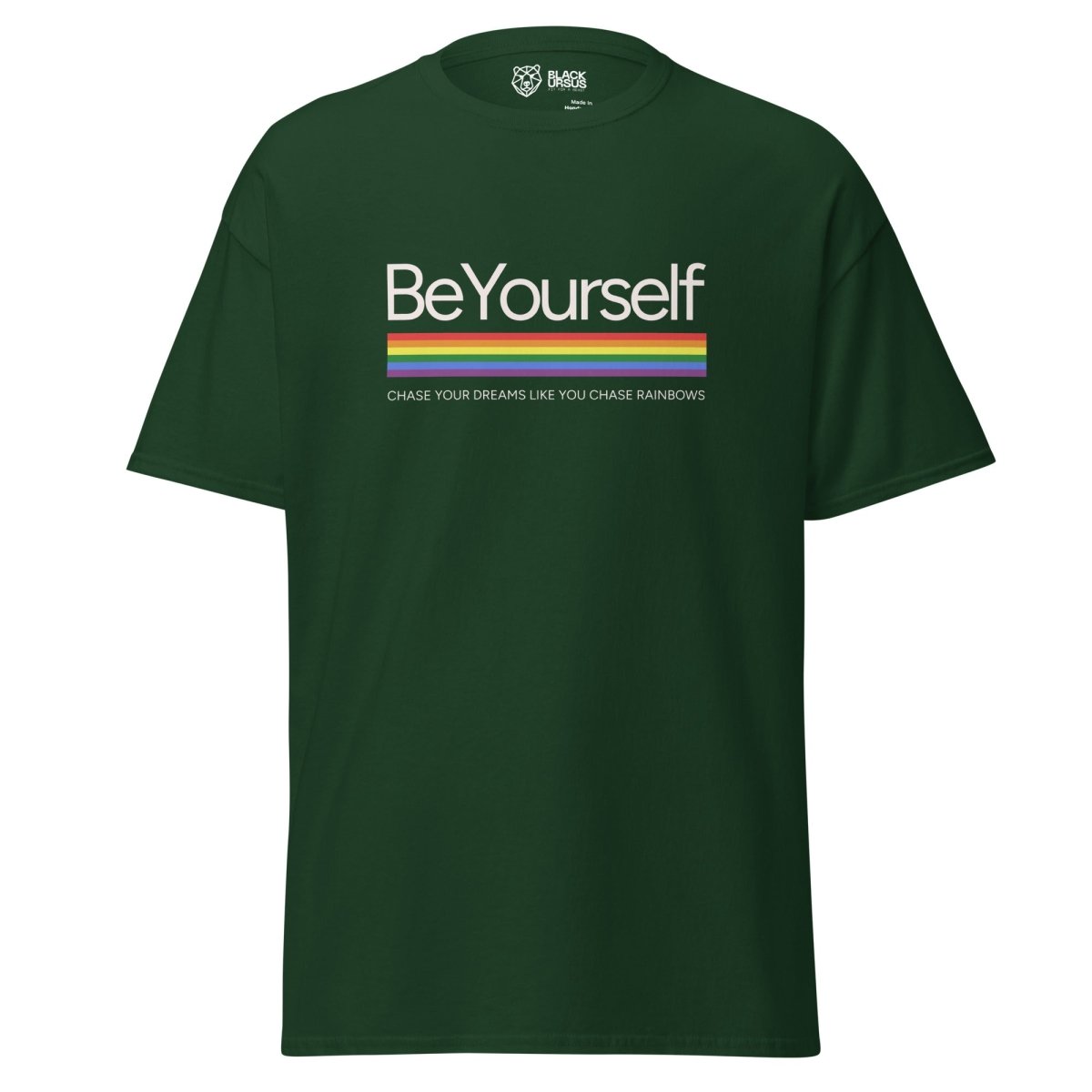 Kultiges Unisex T-Shirt: "BeYourself" - Streetwear - size_range | Black Ursus