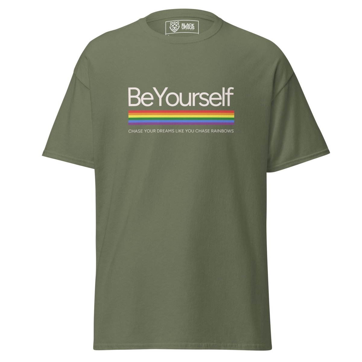 Kultiges Unisex T-Shirt: "BeYourself" - Streetwear - size_range | Black Ursus