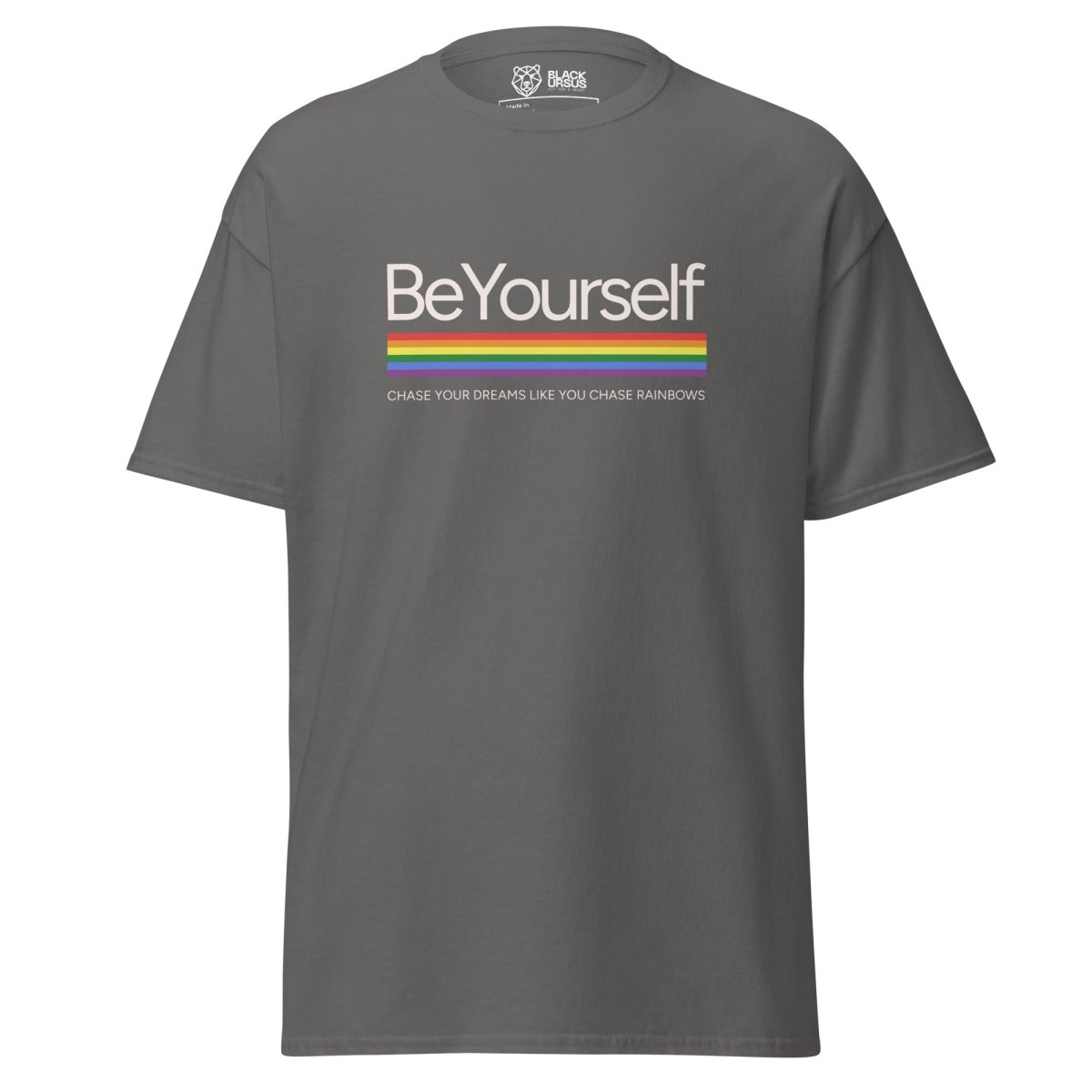 Kultiges Unisex T-Shirt: "BeYourself" - Streetwear - size_range | Black Ursus