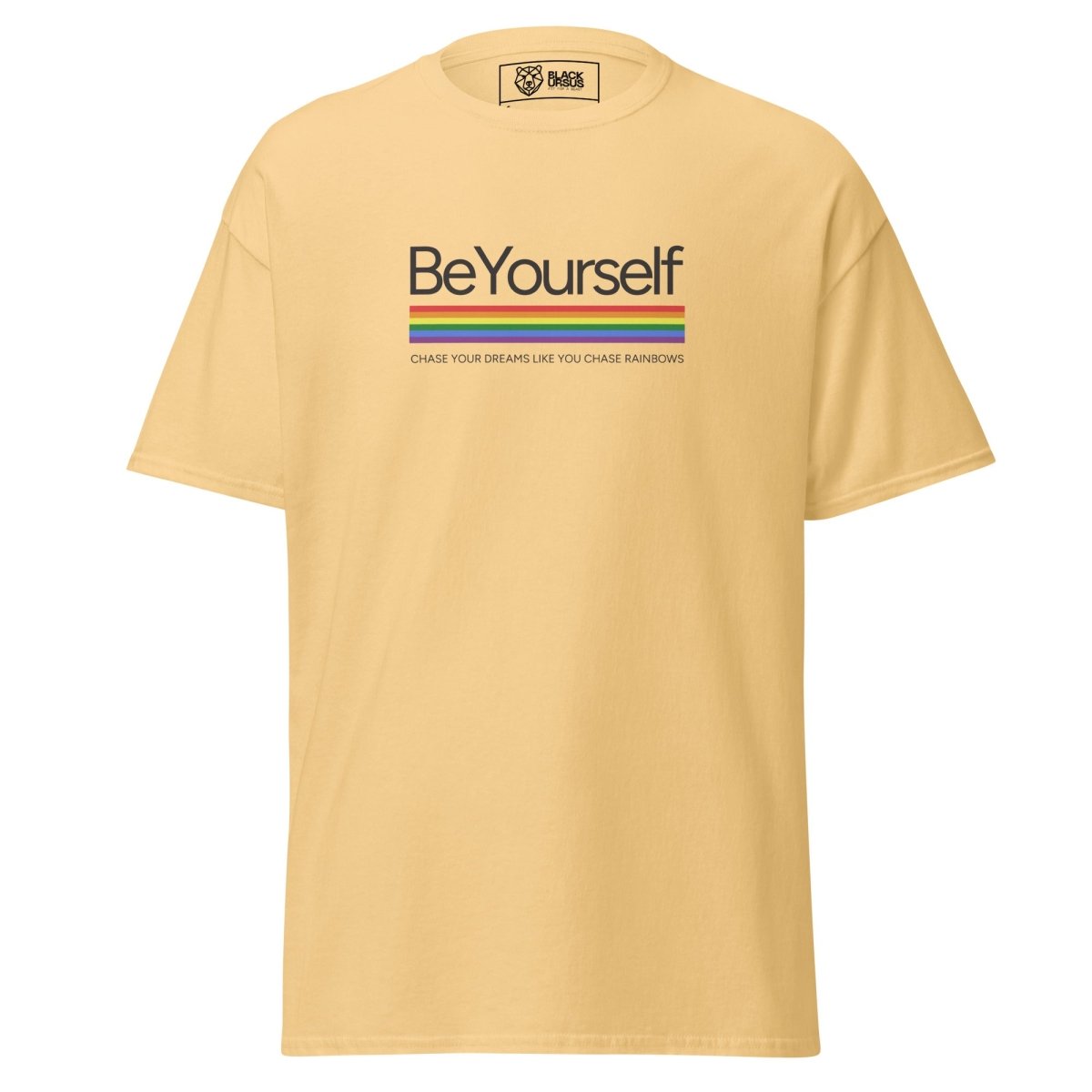 Stylisches Unisex T-Shirt 'BeYourself' - Streetwear - size_range | Black Ursus