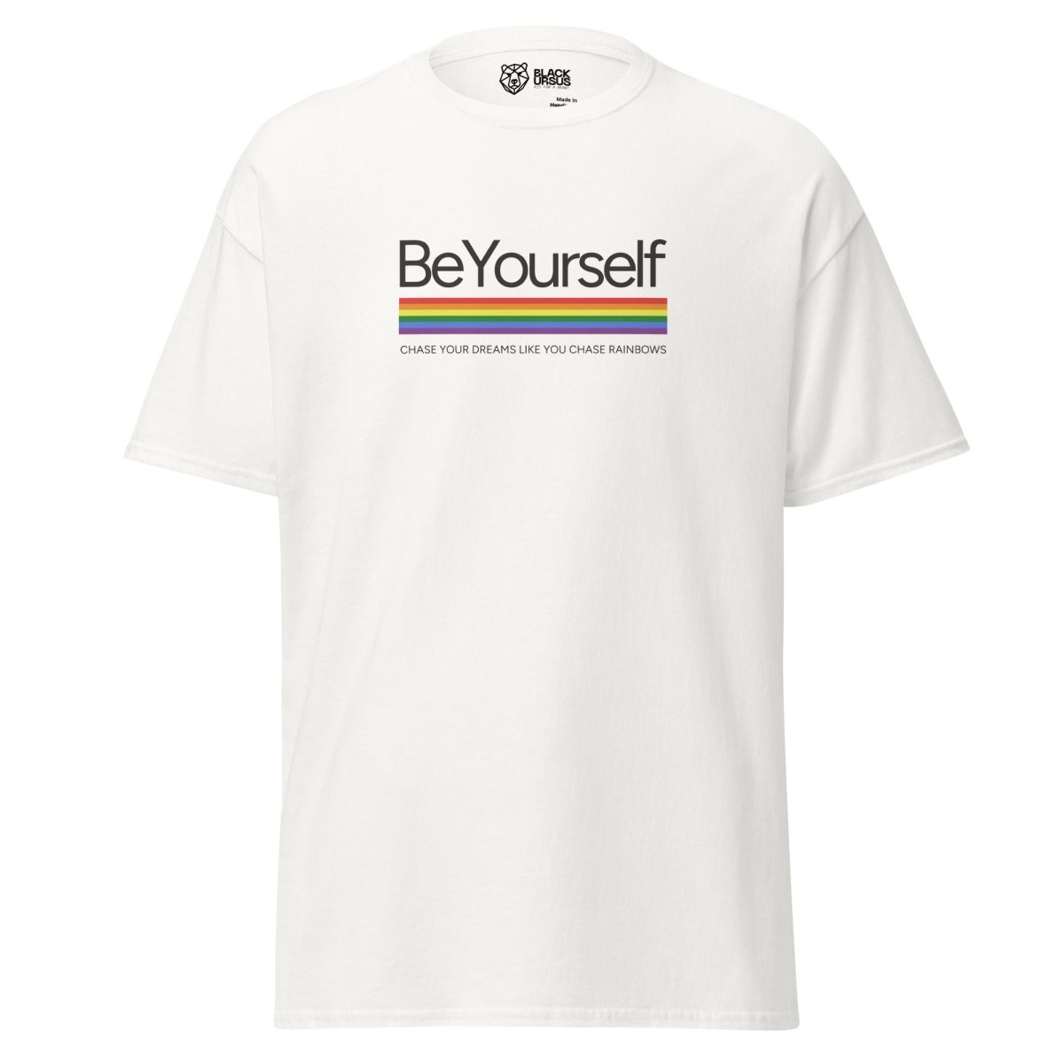 Stylisches Unisex T-Shirt 'BeYourself' - Streetwear - size_range | Black Ursus