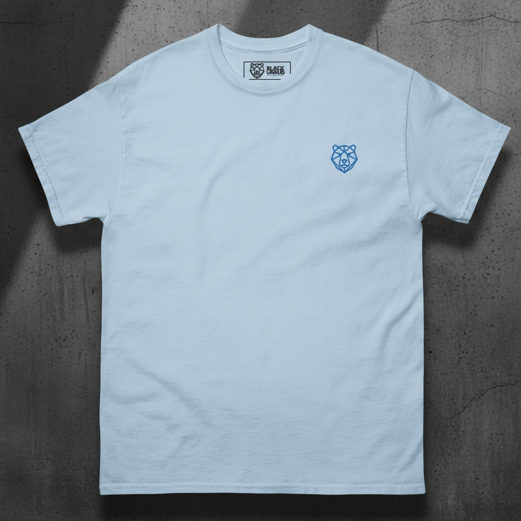 Unisex T-Shirt "Black Ursus" mit hochwertigem Logo - Stick in Blau - Streetwear - size_range | Black Ursus