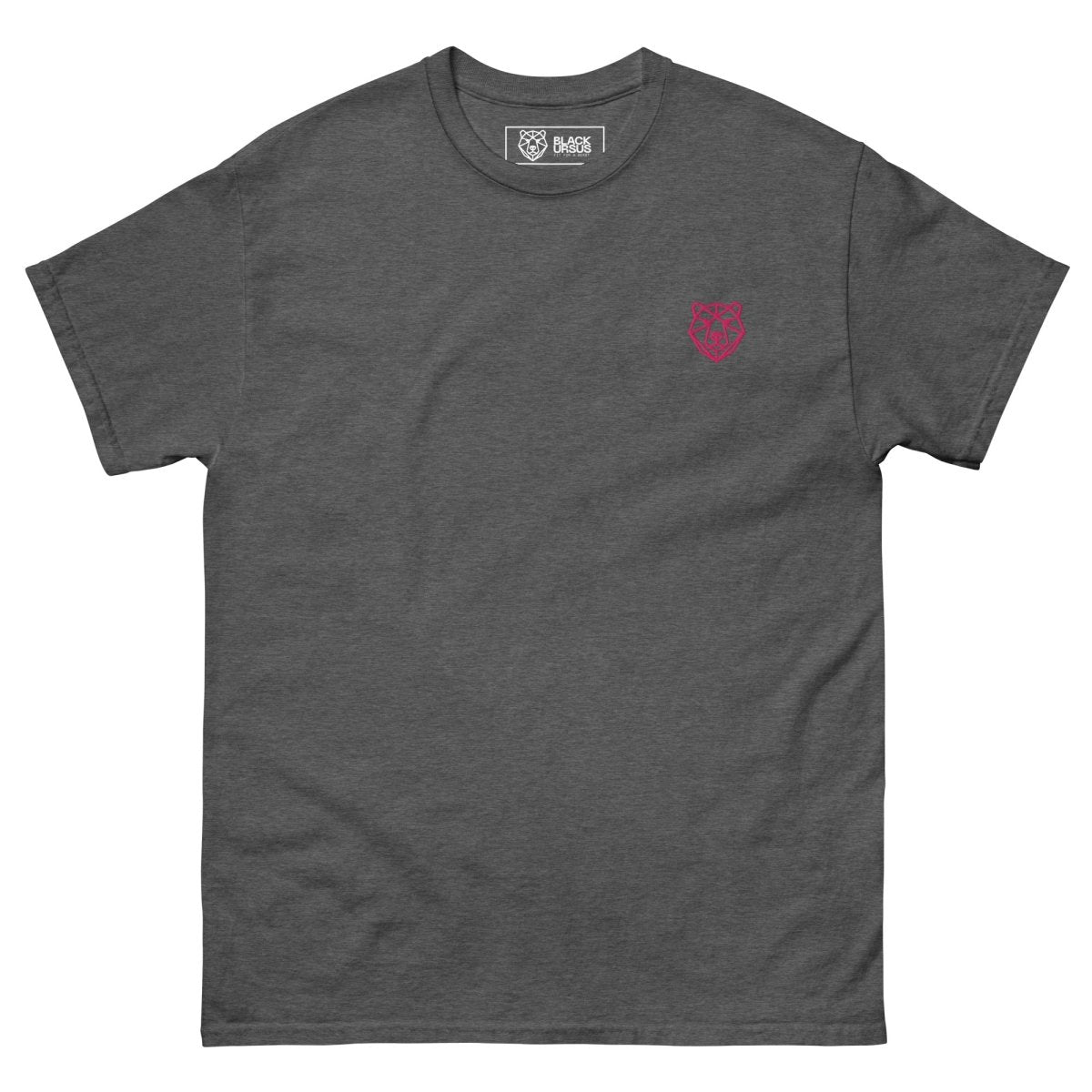 Unisex T-Shirt "Black Ursus" mit hochwertigem Logo - Stick in Magenta - Streetwear - size_range | Black Ursus