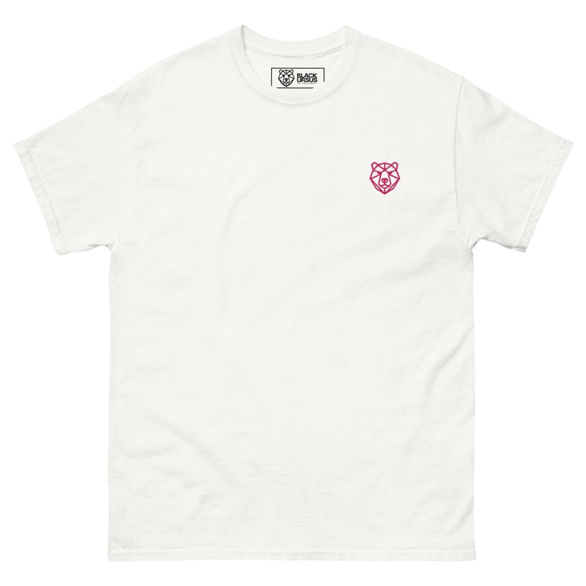 Unisex T-Shirt "Black Ursus" mit hochwertigem Logo - Stick in Magenta - Streetwear - size_range | Black Ursus