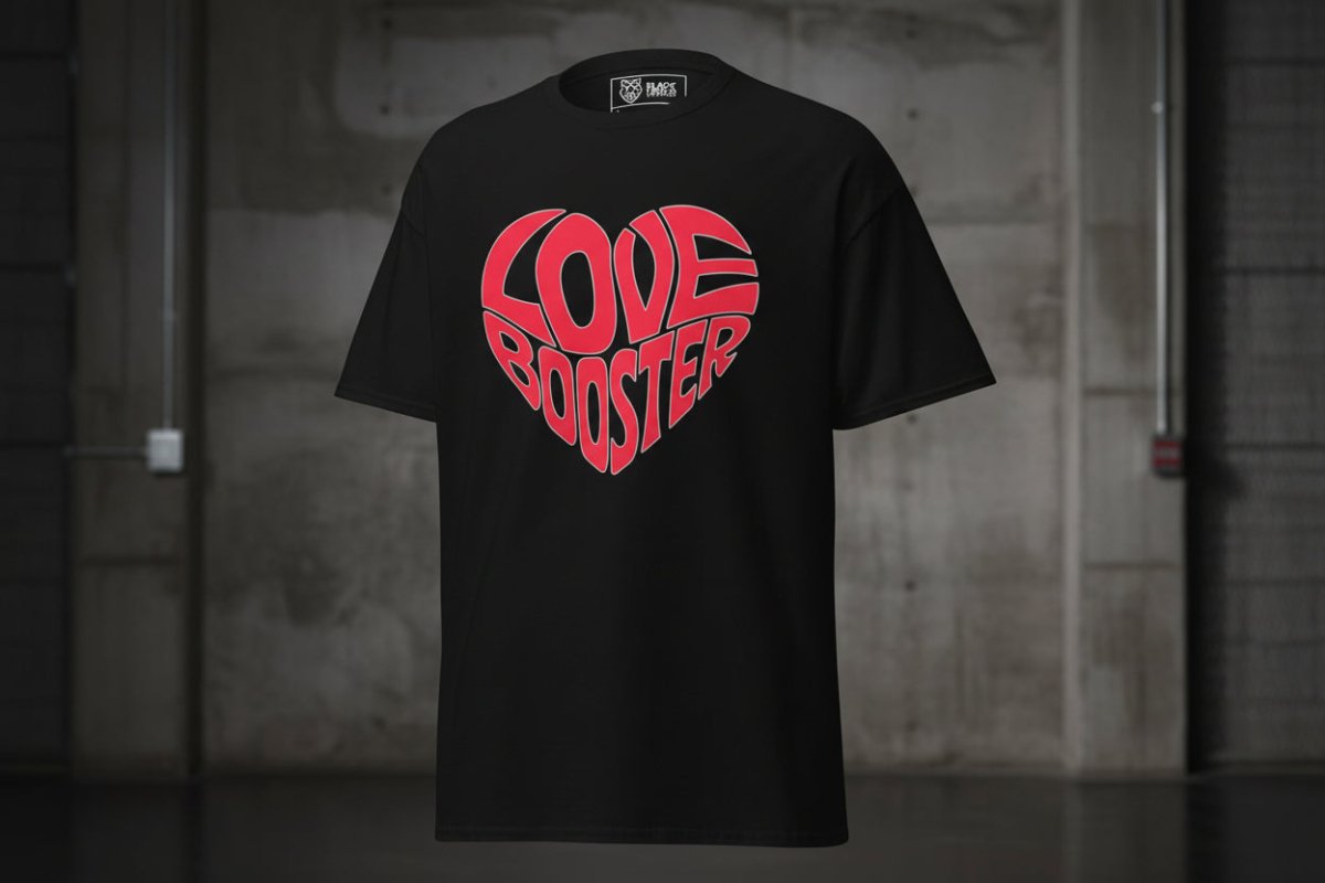 Unisex T-Shirt "Booster" - Streetwear - size_range | Black Ursus