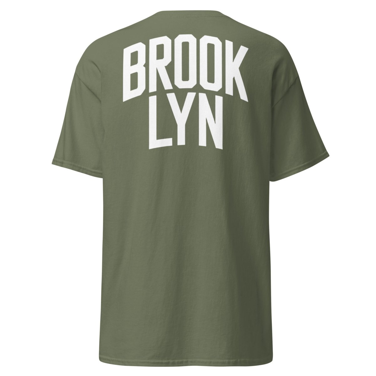 Unisex T-Shirt "Brooklyn" mit hochwertigem Logo Stick in Farbe Gold - Streetwear - size_range | Black Ursus