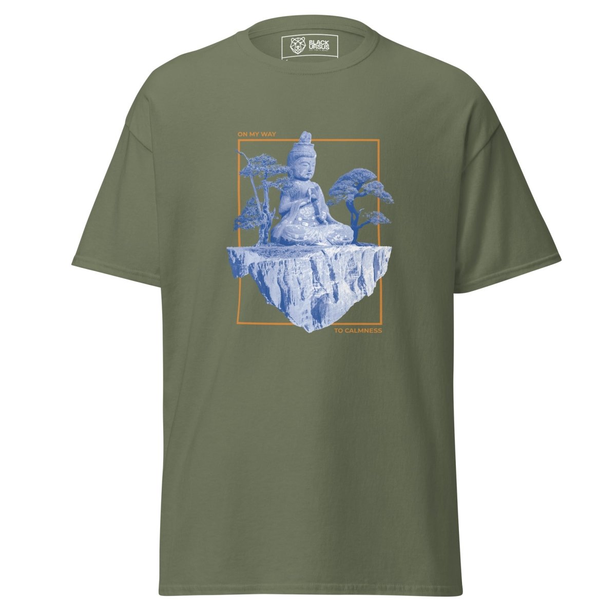 Unisex T-Shirt „Calmness“ - Streetwear - size_range | Black Ursus