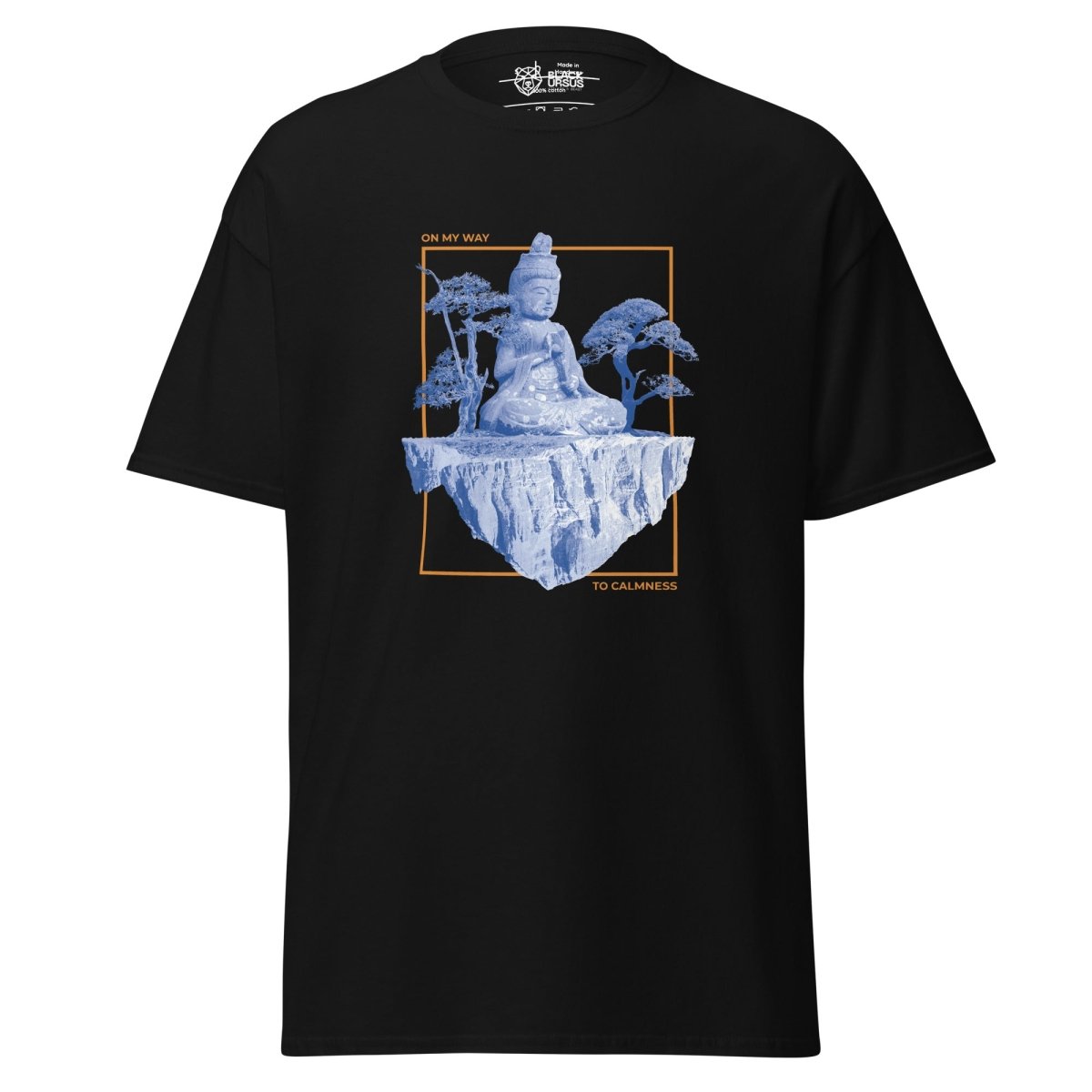 Unisex T-Shirt „Calmness“ - Streetwear - size_range | Black Ursus