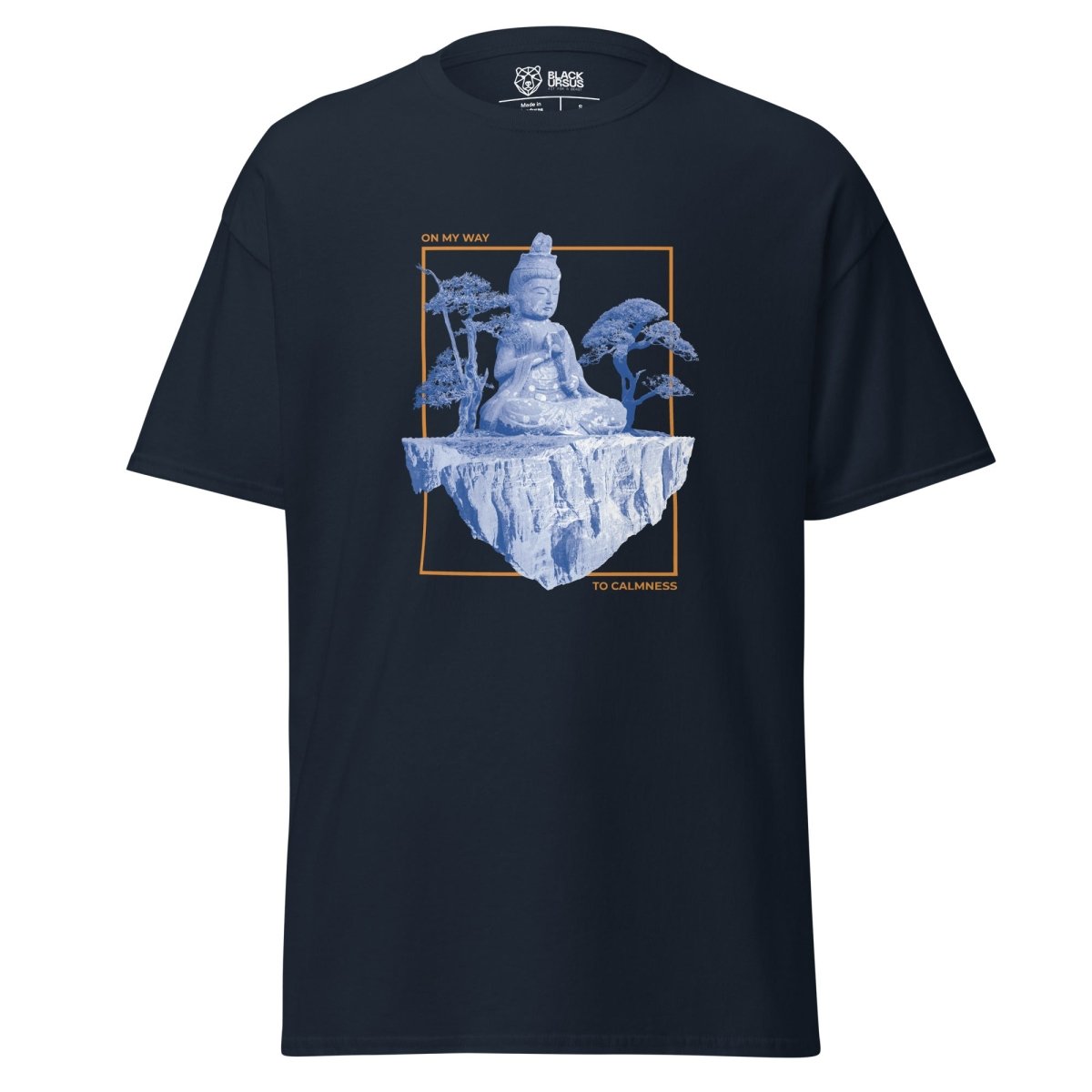 Unisex T-Shirt „Calmness“ - Streetwear - size_range | Black Ursus