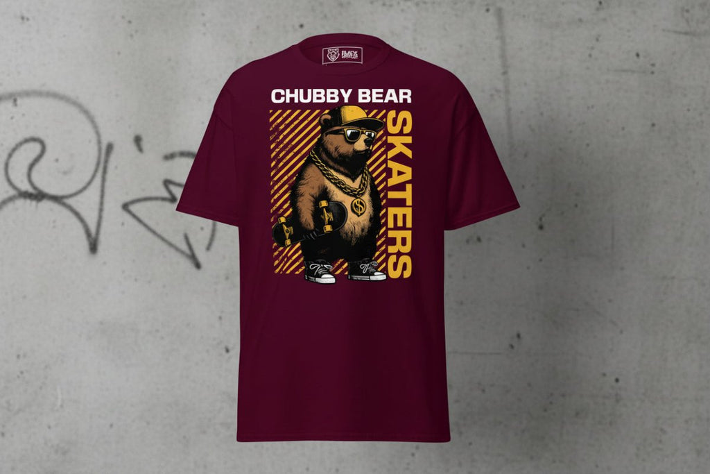 Unisex T-Shirt "Chubby Bear" - Streetwear - size_range | Black Ursus