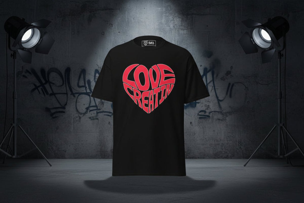 Unisex T-Shirt "Creatin" - Streetwear - size_range | Black Ursus