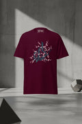 Unisex T-Shirt "CYBER FLOWER" - Streetwear - size_range | Black Ursus