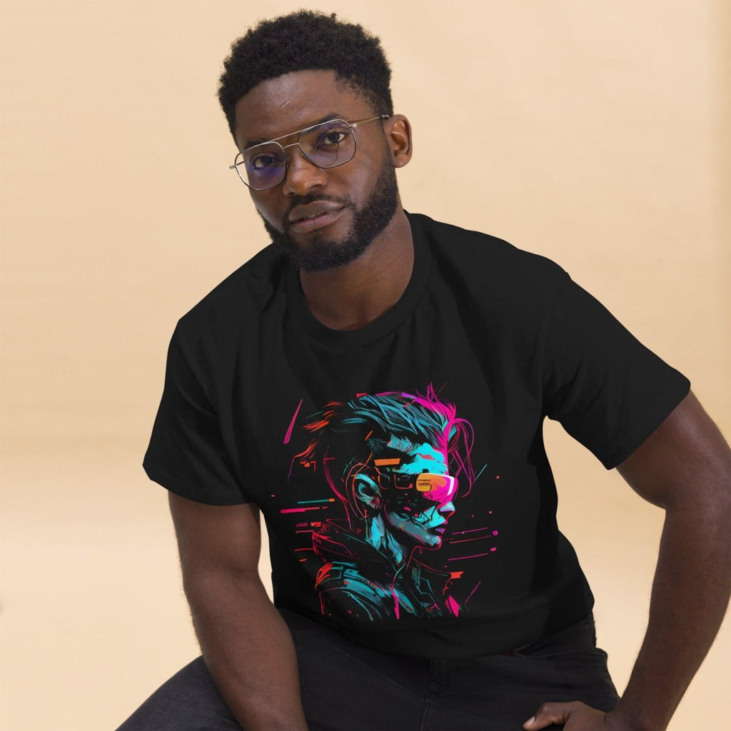 Unisex T-Shirt "Cyber VR" - Streetwear - size_range | Black Ursus