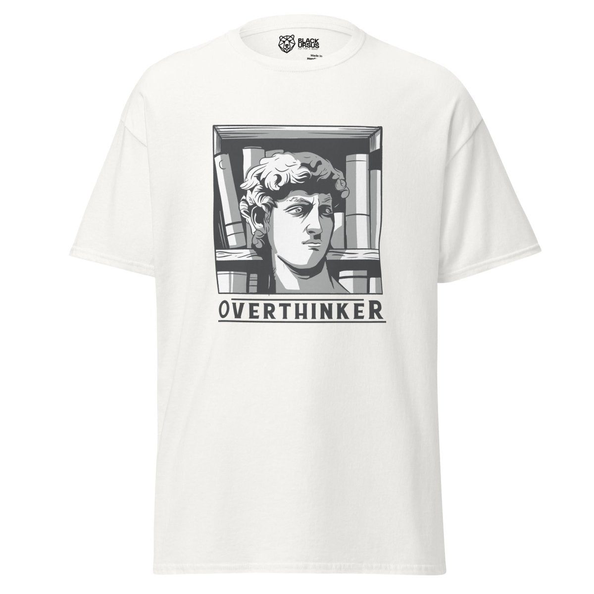 Unisex T-Shirt „David the Overthinker" - Streetwear - size_range | Black Ursus