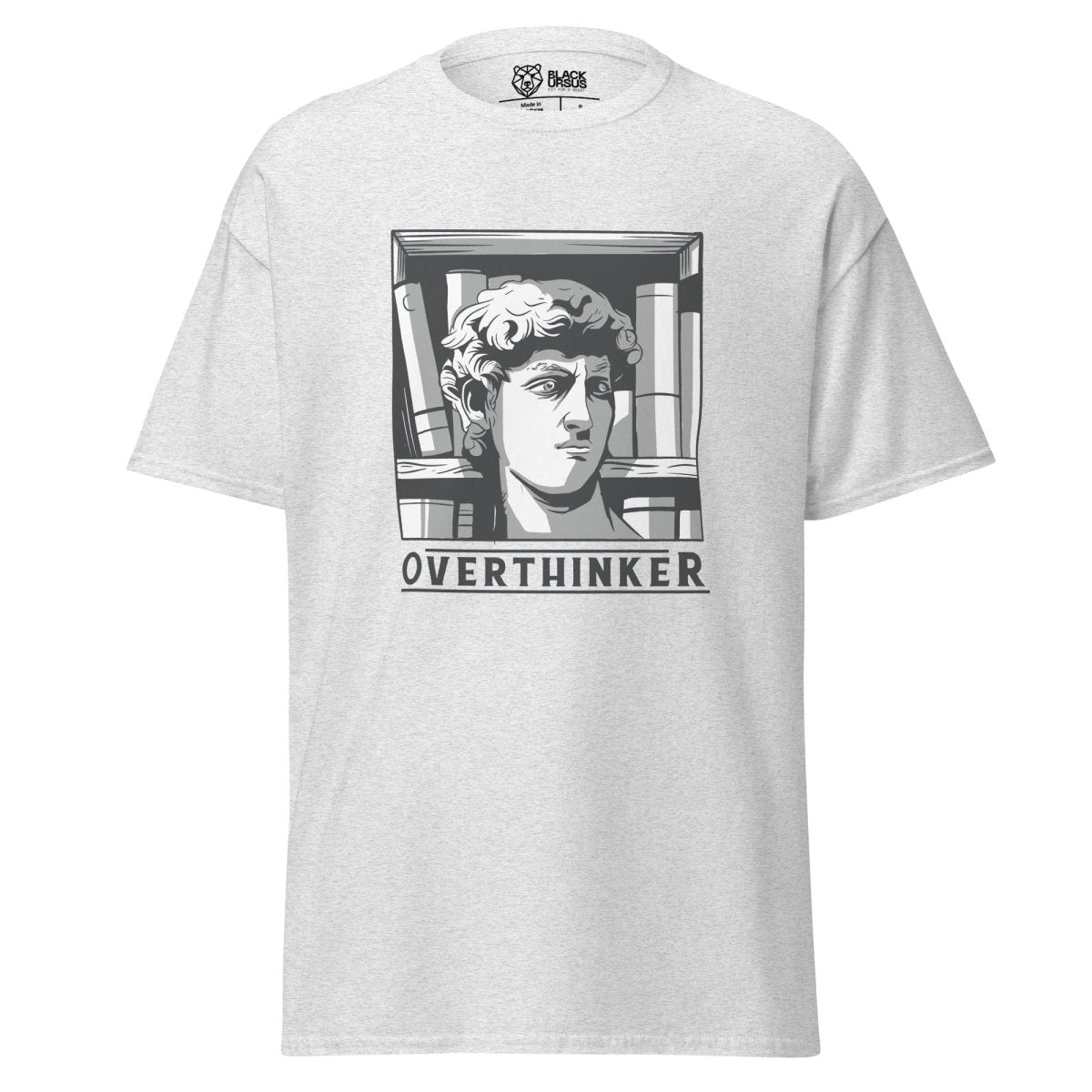 Unisex T-Shirt „David the Overthinker" - Streetwear - size_range | Black Ursus