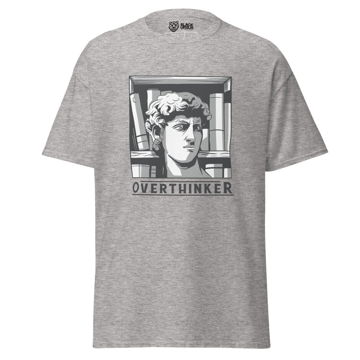 Unisex T-Shirt „David the Overthinker" - Streetwear - size_range | Black Ursus