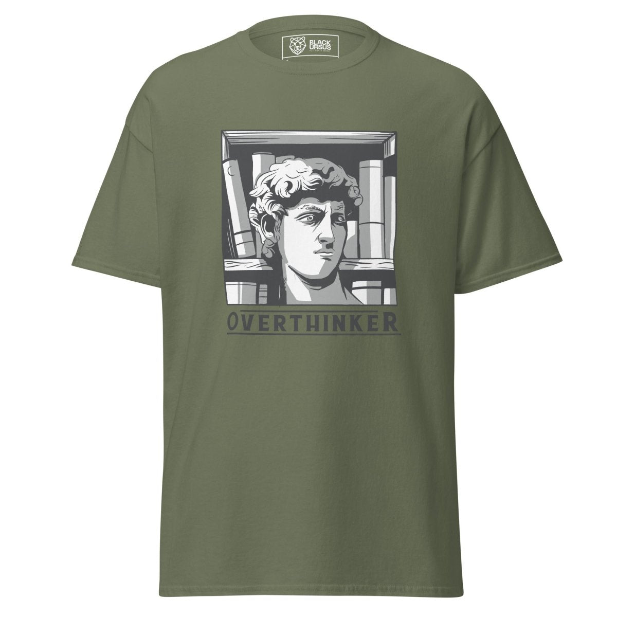 Unisex T-Shirt „David the Overthinker" - Streetwear - size_range | Black Ursus