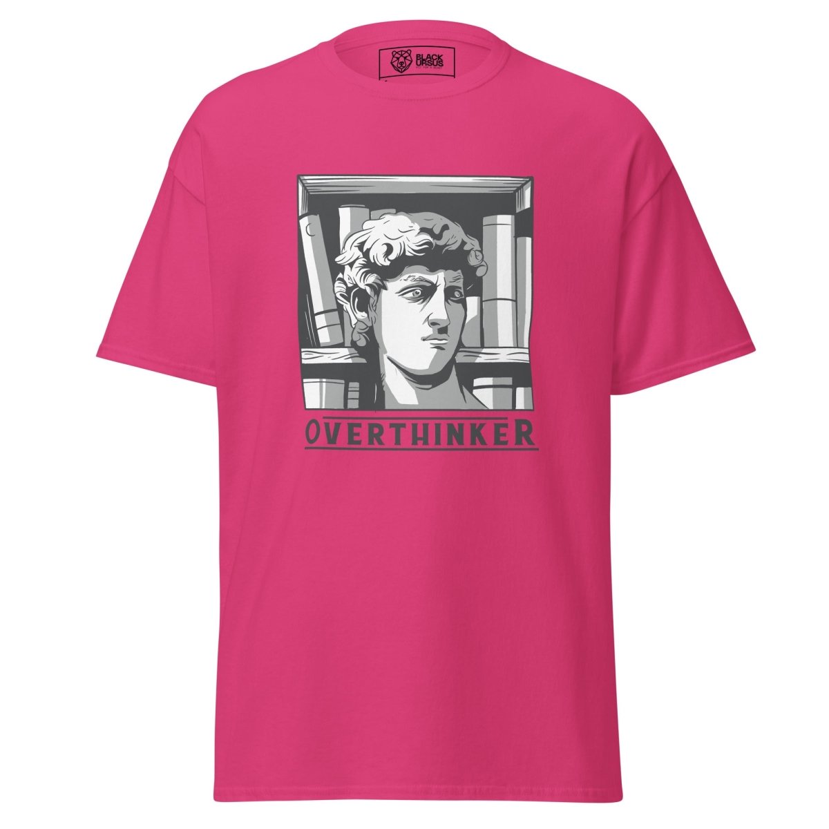 Unisex T-Shirt „David the Overthinker" - Streetwear - size_range | Black Ursus
